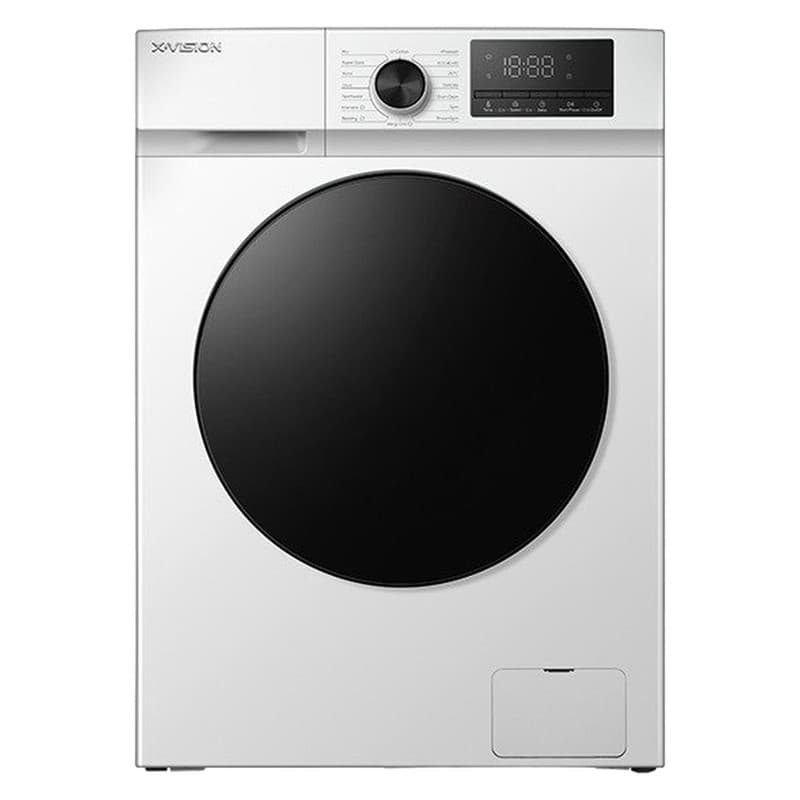 ماشین لباسشویی 8 کیلوگرم اتوماتیک ایکس ویژن مدل TF84-AWBL-ASBL