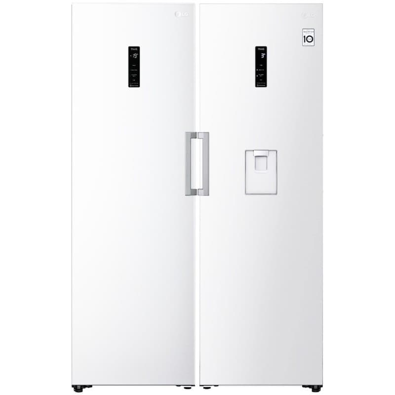 یخچال فریزر دوقلو 40 فوت ال جی مدل GC-F411EQDM GC-B414EQFM 