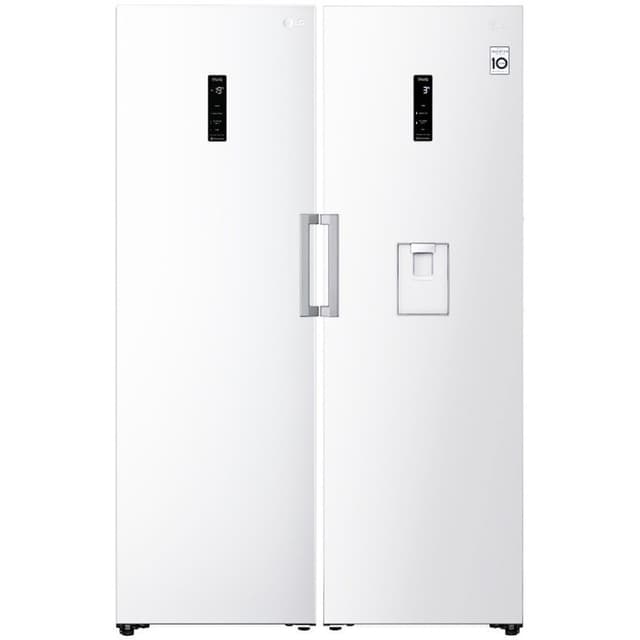 یخچال فریزر دوقلو 40 فوت ال جی مدل GC-F411EQDM GC-B414EQFM 