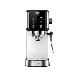 اسپرسوساز 1000 میلیلیتری تکنو مدل Te‑821، مناسب تهیه اسپرسو، کاپوچینو، لاته و موکا، سینی چکه گیر